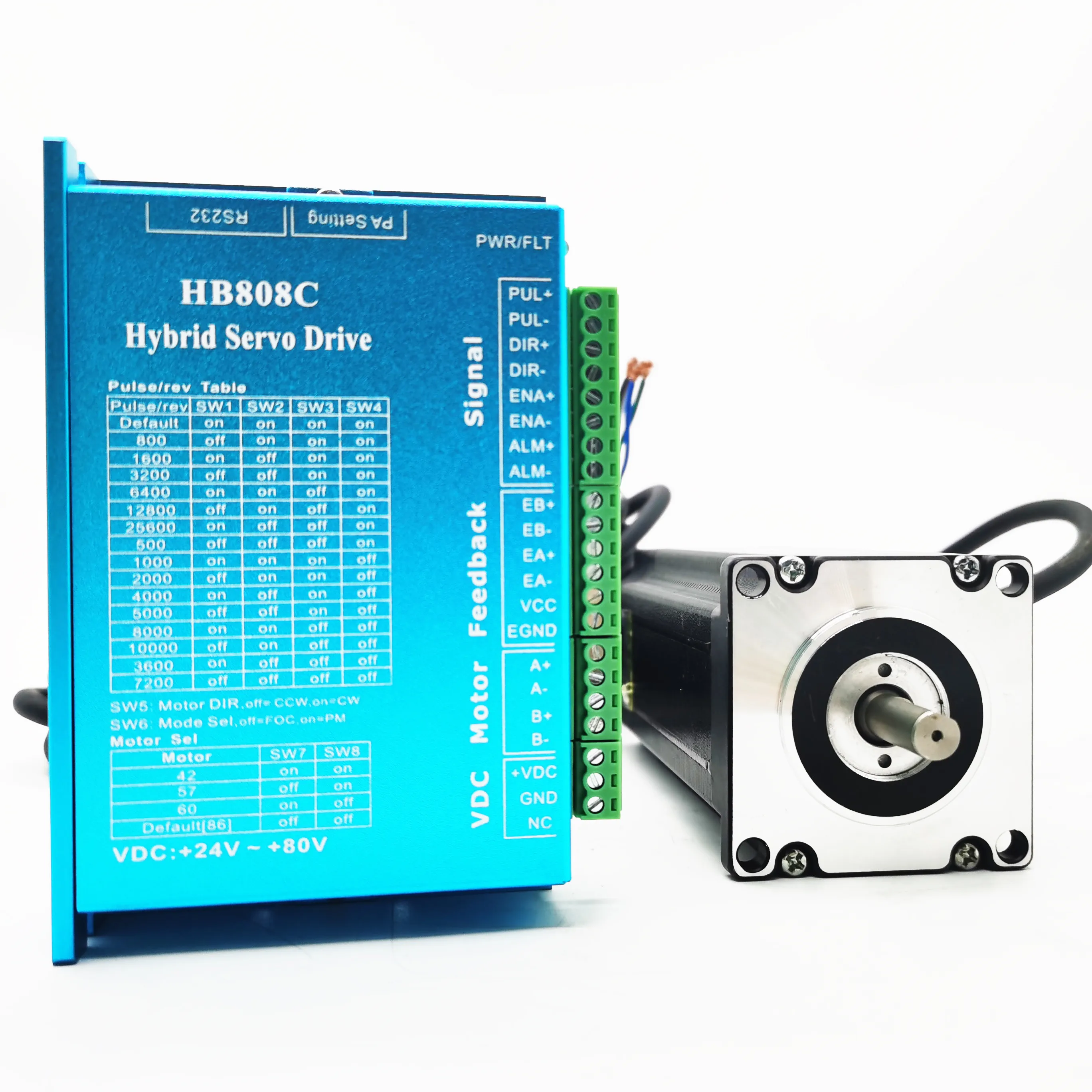 3 комплекта Nema23 1000 нм шаговый двигатель постоянного тока с замкнутым контуром 57