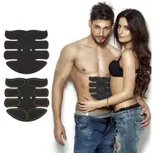 Smart Abdominal Muscle Trainer Sticker EMS Micro-Current ABS Massager Stimulator Pad Exercise Fitness Gym Gear Lazy Equipment