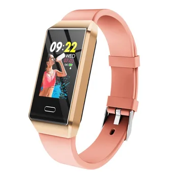 

1.14 Inch Color Screen Women Smart Bracelet Heart Rate Blood Pressure Monitoring APP Control Female Menstrual Cycle Remind