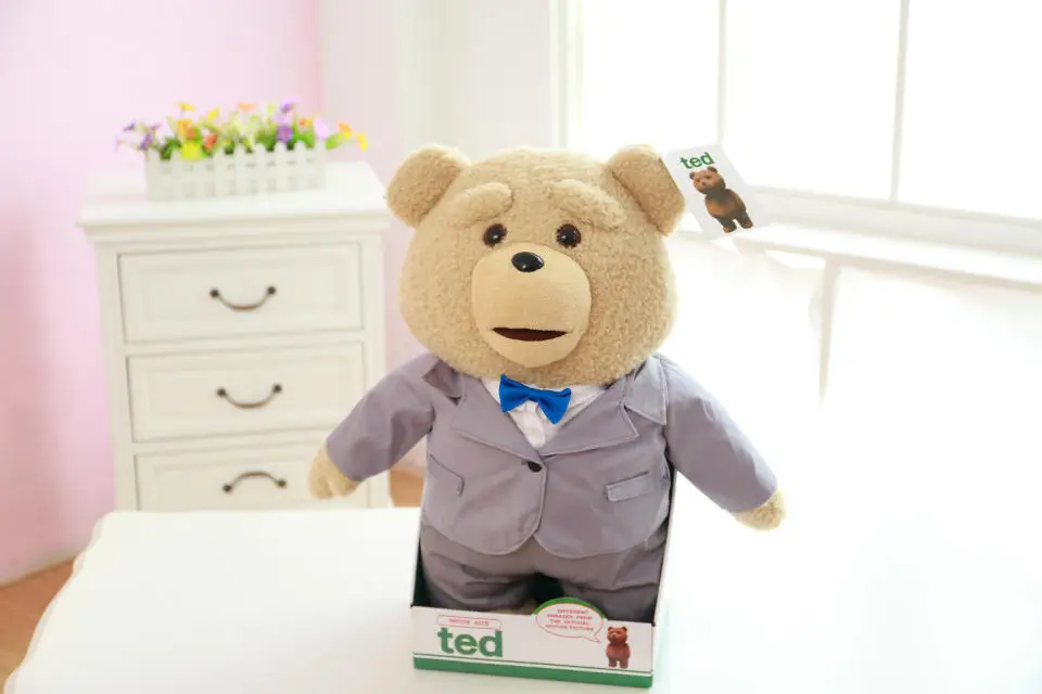 

Meet Lefutur dressed up talking teddy bear recording teddy plush doll doll's birthday gift child's growth partner