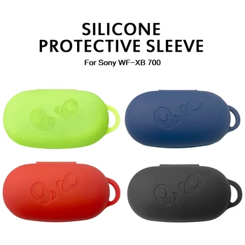 

For Sony WF-XB700 Earbuds Fashion Soft Cover Colorful Protective Case Colorful Protective Case Cover Box Case For Sony WF-XB700