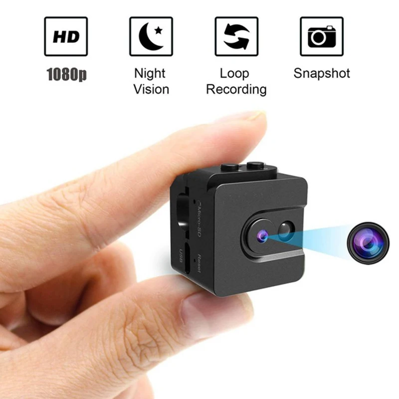 

Mini Camera HD 1080P Night Vision Mini Camcorder Mini DVR Recorder Camera Mini Motion Detection Camera Indoor Snapshot