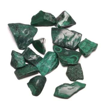 

100g Malachite Rough Stone Loose Beads Natural Stone Beads For DIY Jewelry Making Gift For Women Accessories Wholesale