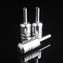 Высококачественная профессиональная рукоятка из нержавеющей стали 25 мм, самостоятельная задняя трубка, Задняя ручка татуировка, трубка с задней стволовой#158