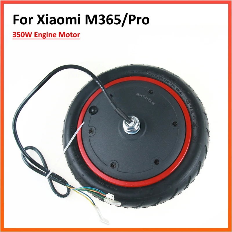 350W Engine Motor For Xiaomi M365 / 1S/ Pro Electric Scooter 8.5 Inch Wheel Replacement Parts