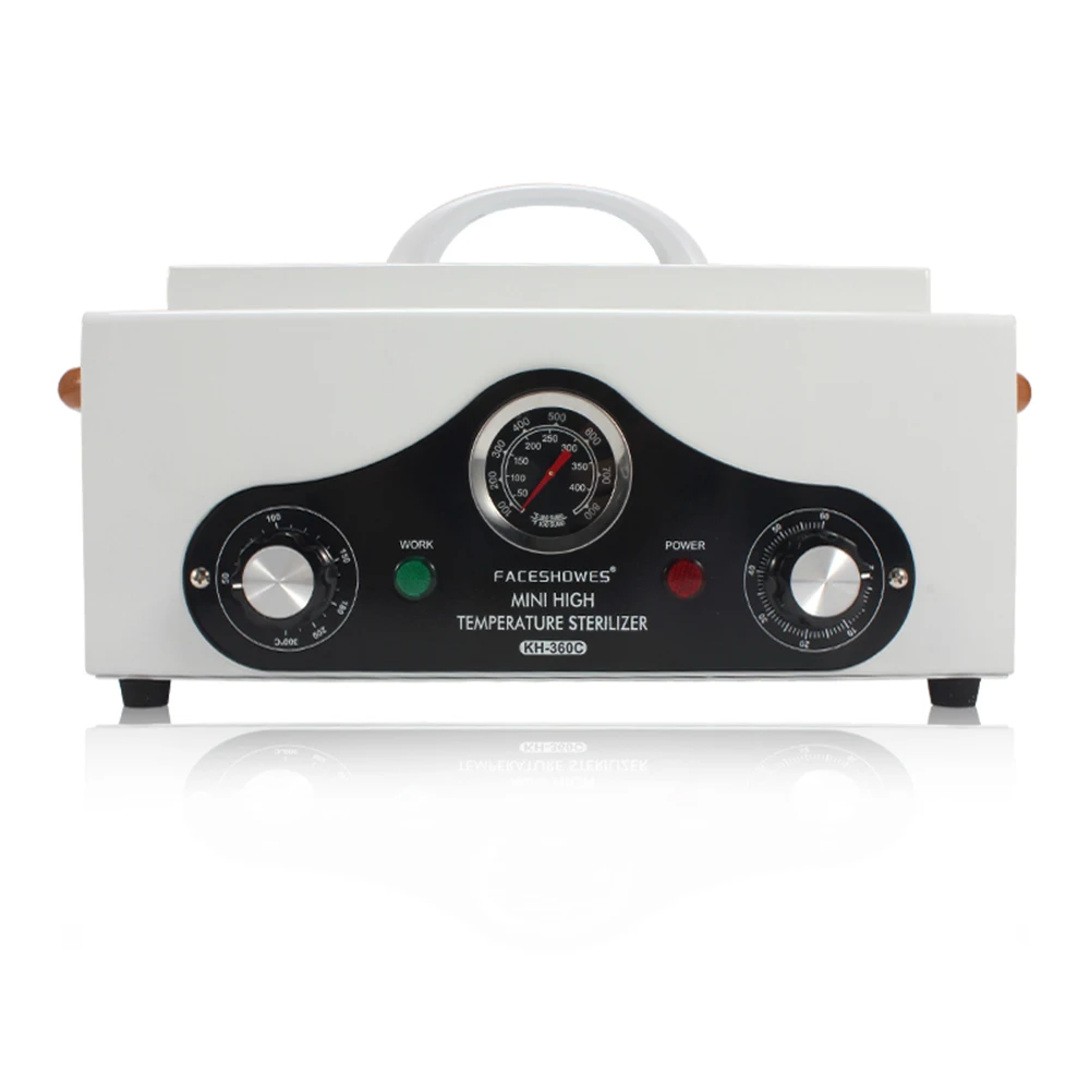  220V-240V High Temperature Electric Manicure Nail Tool Sterilizer Box Disinfection Cabinet Portable