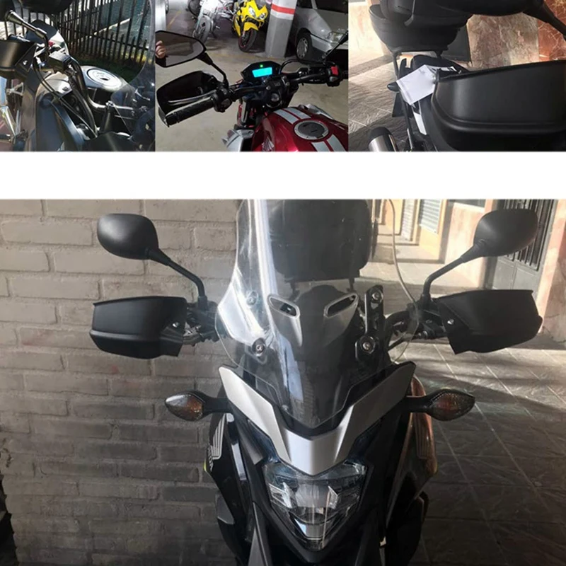 Черная мотоциклетная рукоятка защита рук кисточки Handguard протектор для Honda CB500X 2013