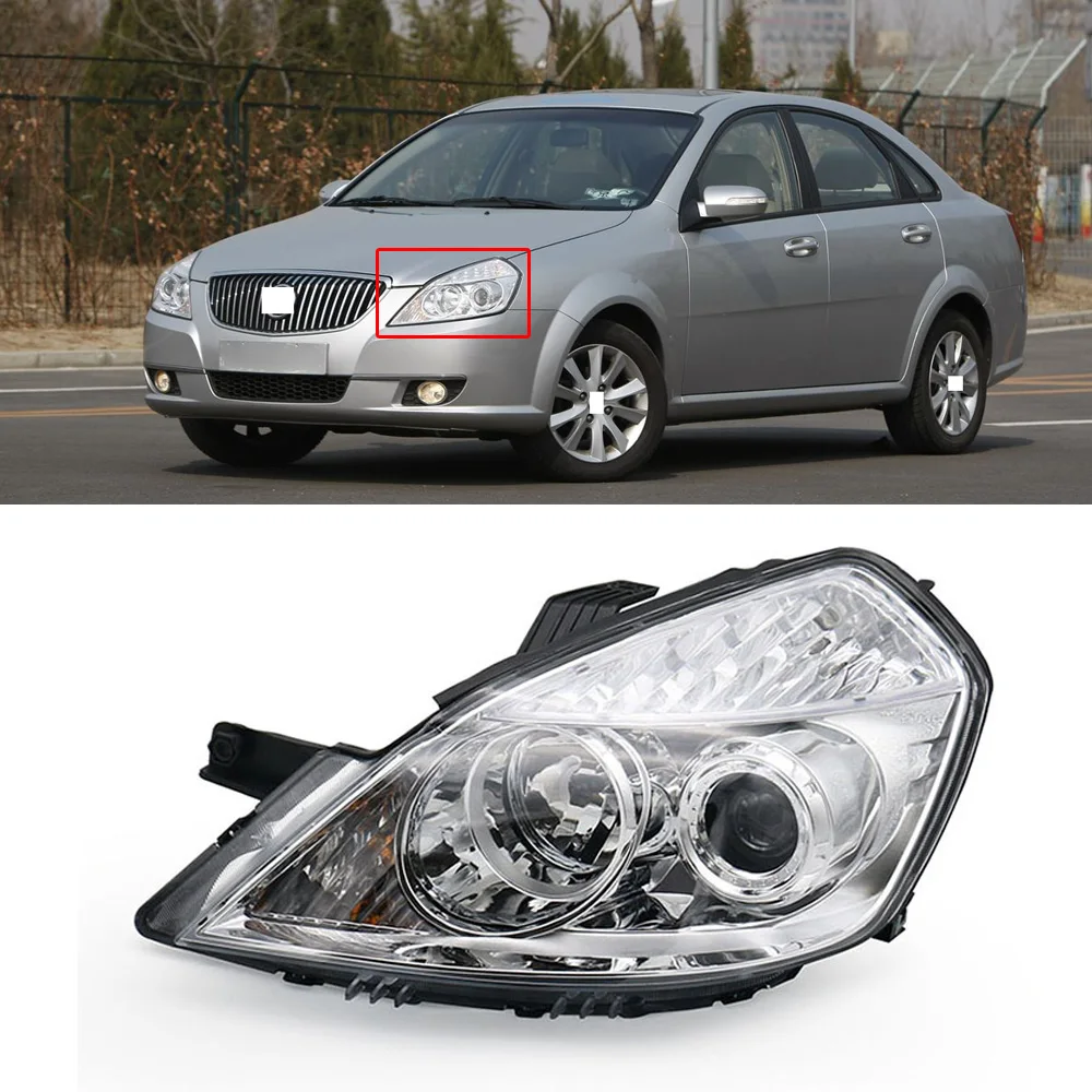 CAPQX для Buick Excelle 2008-2012 бампер передний головной светильник фары Дневные ходовые
