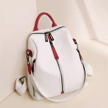 

P025 Backpack women's leather 2020 new