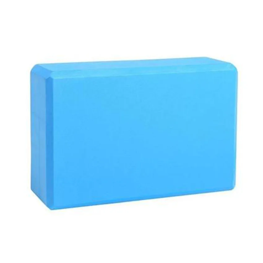 Синий ROEGADYN EVA Foam Roller Blocks Yoga Block Hip Trainer Muscle Relief Yoga Brick Workout Massaging Appliances Yoga Massage Block - Цвет: Синий