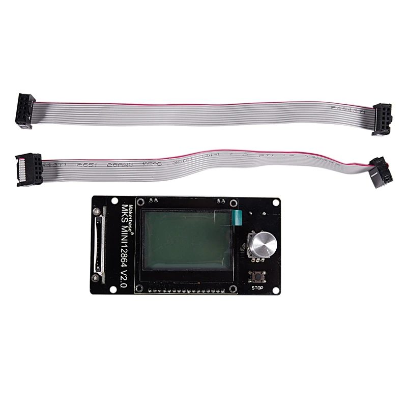 PPYY-Makerbase MINI12864 lcd V2.0 RepRap жидкокристаллический экран дисплей 3d принтер ЖК-запчасти