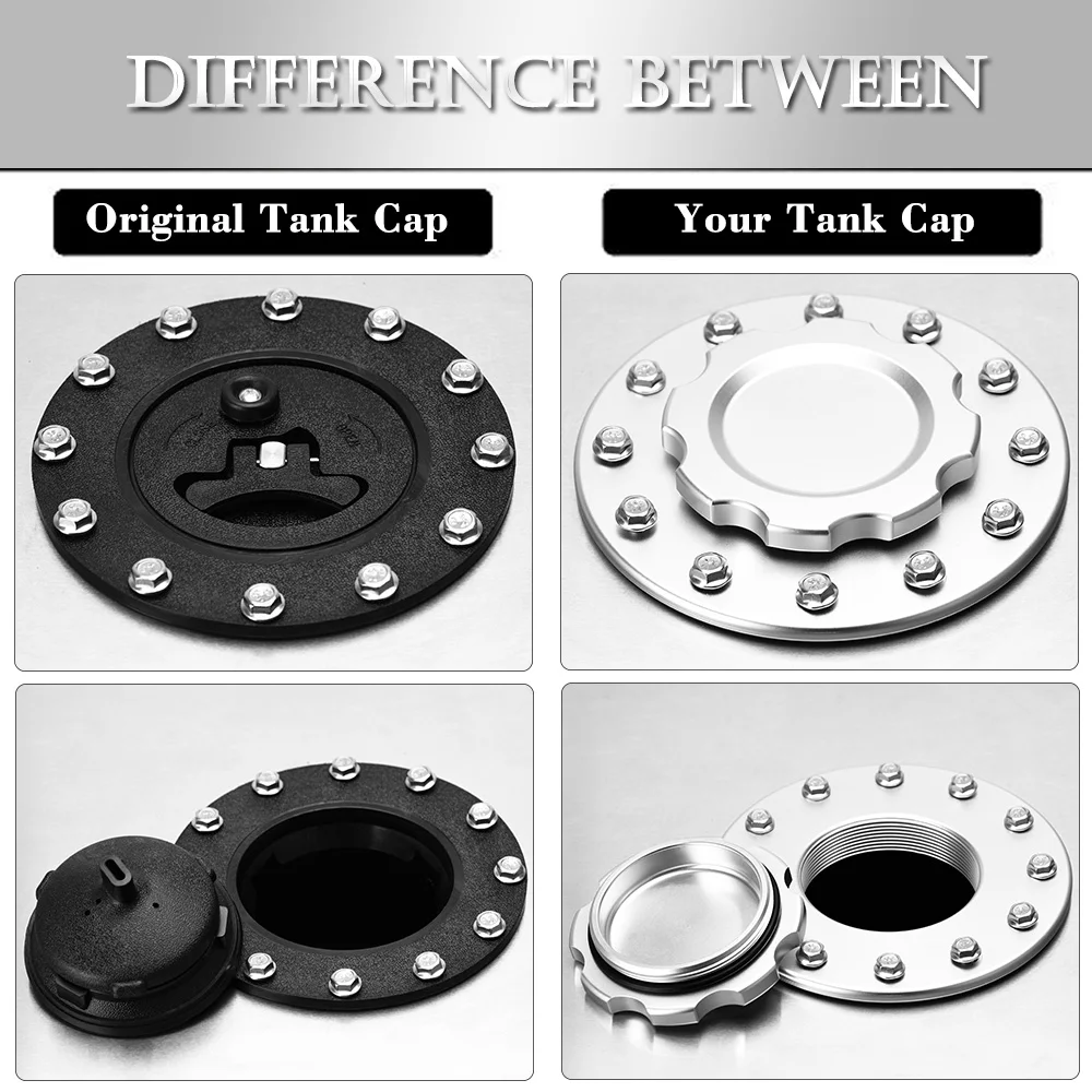 VR RACING заготовка алюминиевых топливных элементов/крышка резервуара для