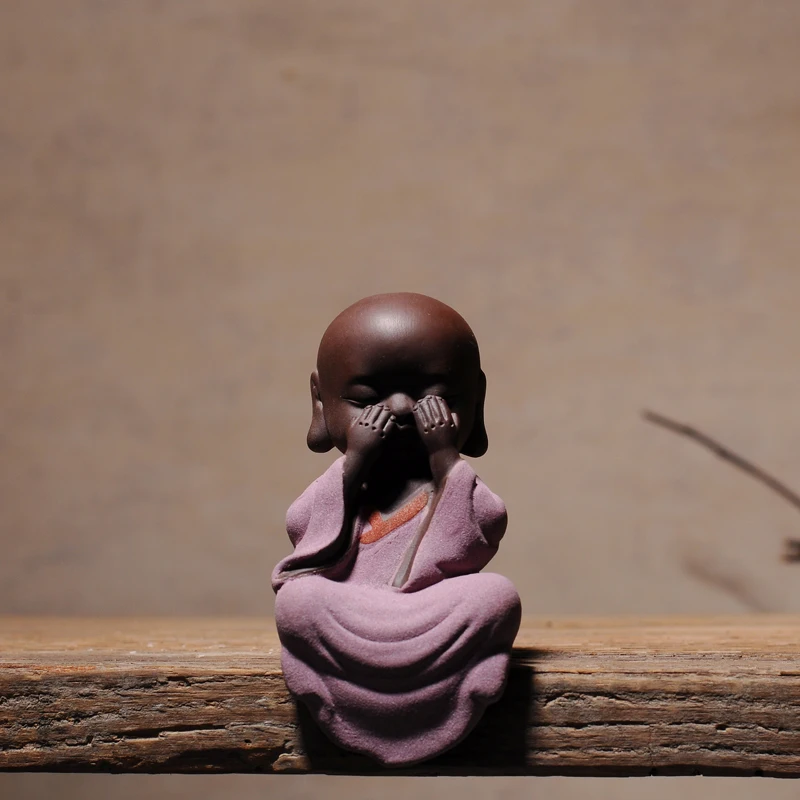 Набор для чая 5 в 1 с деревянным табуретом домашнего декора керамические