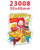 23008 30 шт мультфильм плоское украшение из смолы PR 22607 - Цвет: 23008