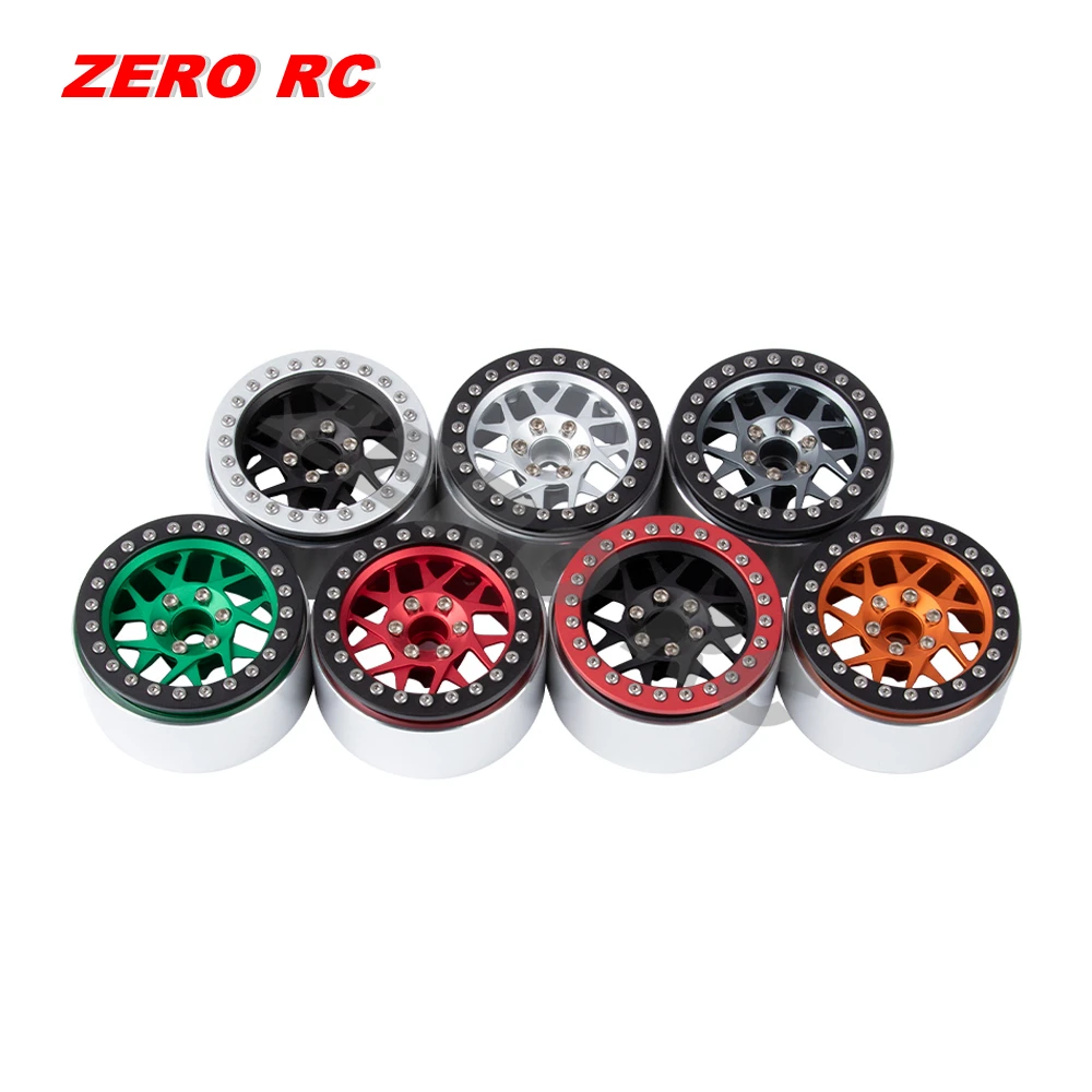 4P RC 2.2" Beadlock Wheel Rim 6007 FOR 1:10 Rock Crawler Car SCX10 D90 CC01 HSP 