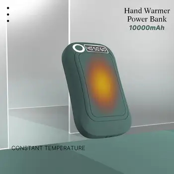 

10000mAh 5V USB Rechargeable LED Electric Hand Warmer Heater Travel Handy Long-Life Pocket Warmer Home Warming Product