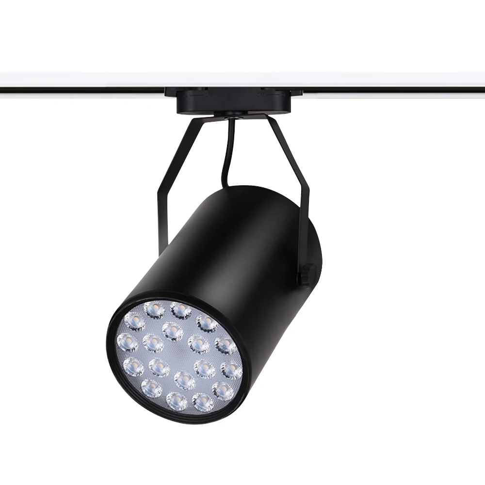 7W 12W Light Track Modern Lighting Track Rail Led Lamp Flexible Angle Adjustable Clothes Store Market Gallery Hall Rail Lights