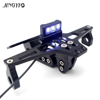 

For YAMAHA MT07 FZ07 MT 07 MT09 MT 09 MT-09 R1 R6 R3 Fender Eliminator Registration Plate Bracket License Plate Holder led Light