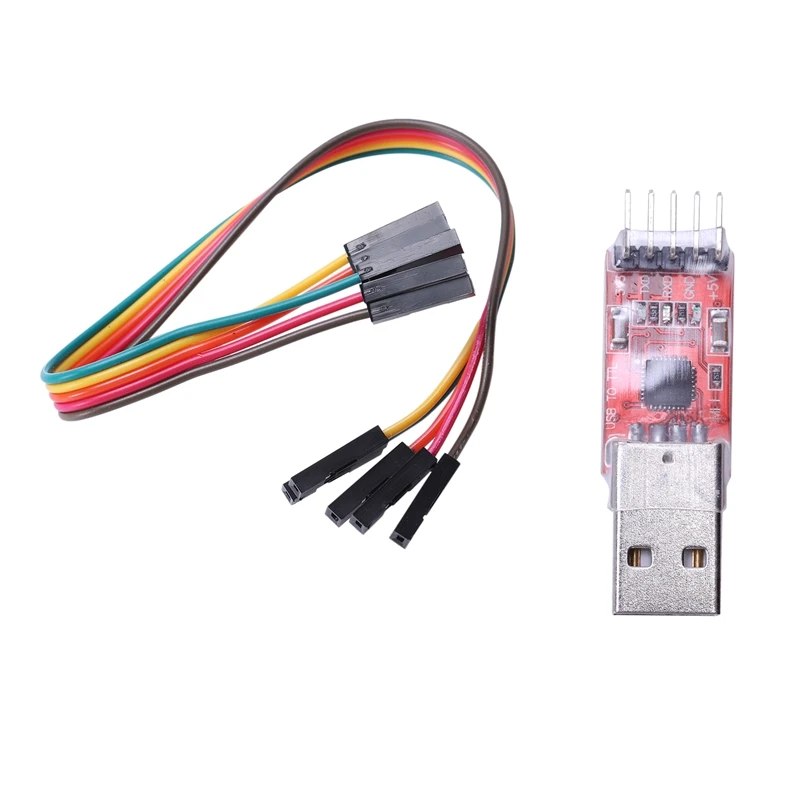 

HOT-FT232 module CP2102 Module USB to TTL USB 2.0 Serial Module UART STC Downloader with 5 Pin Dupont Cable