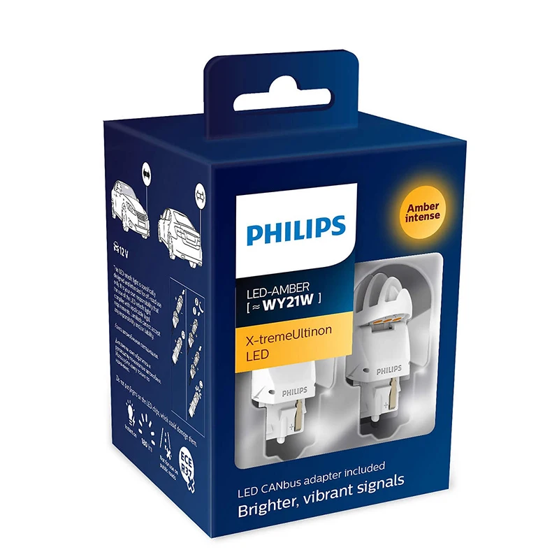 PHILIPS 11065XUAXM WY21W W3x16d 12V X-tremeUltinon LED Gen2 CANbus стильный Автомобильная сигнальная лампа Световой сигнал