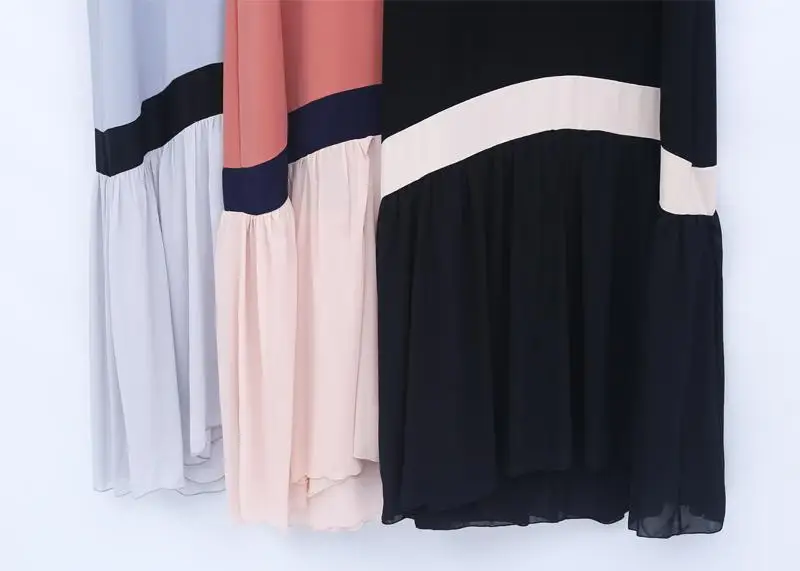 Модные abaya скромные Кафтан Дубай макси Длинные вечерние платья мусульманские женщины рюшами джилбаб кафтан Арабский исламский халат одежда платье Турция