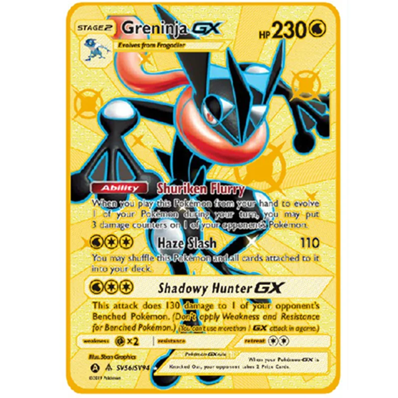 Pokemon Jogo Cartao Anime Charizard Golden Card Pokemon Cartao De Metal Ouro Pikachu Conjunto Figura Modelo Crianca Presente