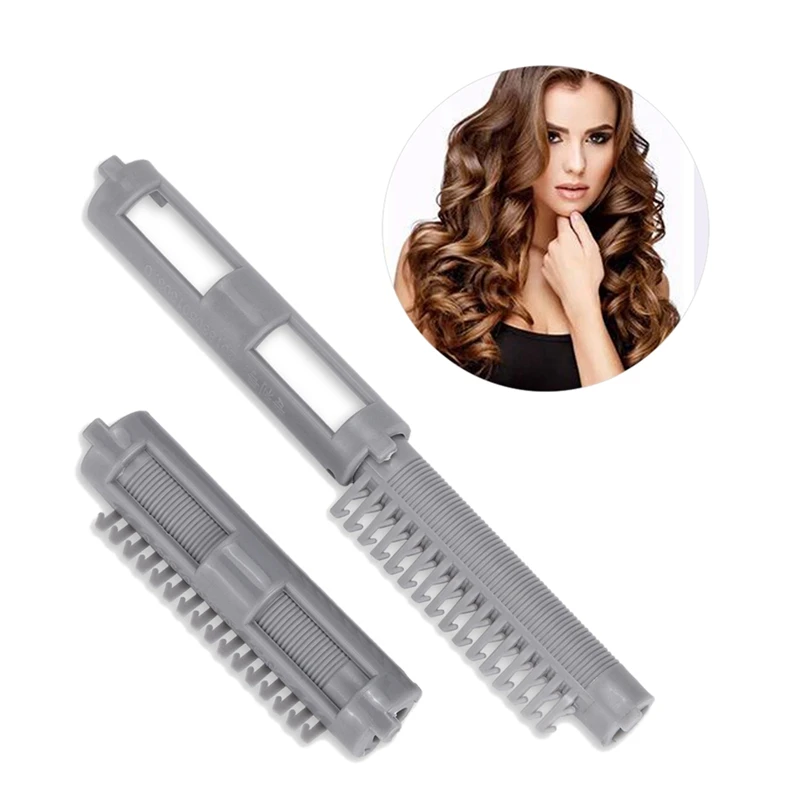 HTHL-25Pcs роликовые бигуди для волос пушистые щипцы для завивки волос палочка Morgan Wave завивка парикмахерские локоны роликовые салонные аксессуары для укладки