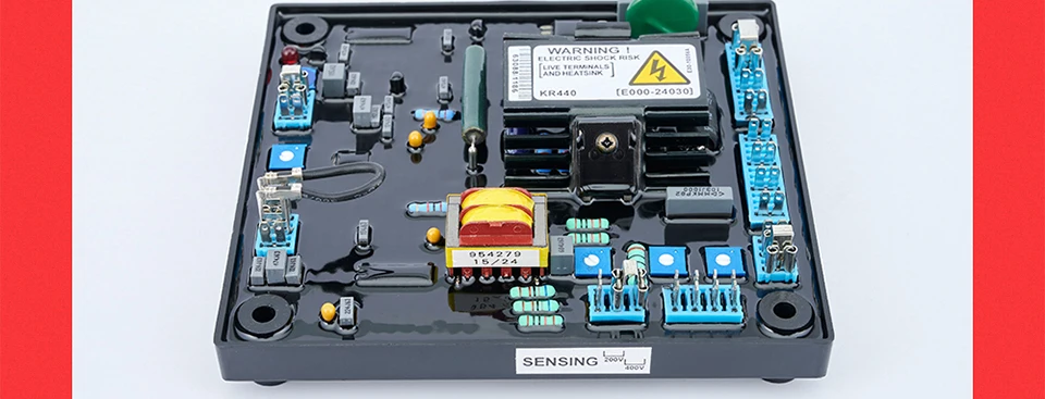 KRS440 трехфазный avr регулятор напряжения генератора для бесщеточного генератора