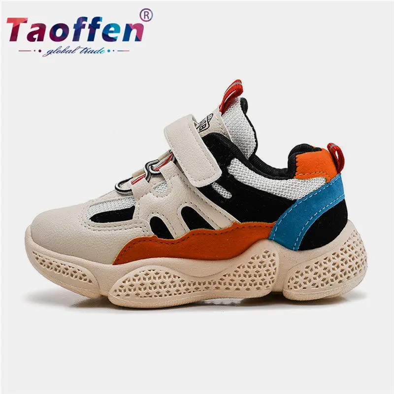 Taoffen/Детские кроссовки; кроссовки для бега; Легкая спортивная обувь для девочек и мальчиков; модные комфортные кроссовки; детская обувь;