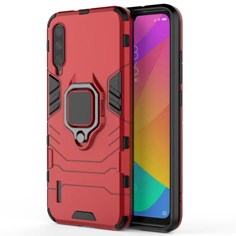 Xiaomi mi A3 автомобильный магнитный держатель Противоударная защита для мобильного телефона Чехлы для Xiao mi CC9e CC9 9T 9 SE Play Red mi 7A Note 7 Holder Fundas Cover