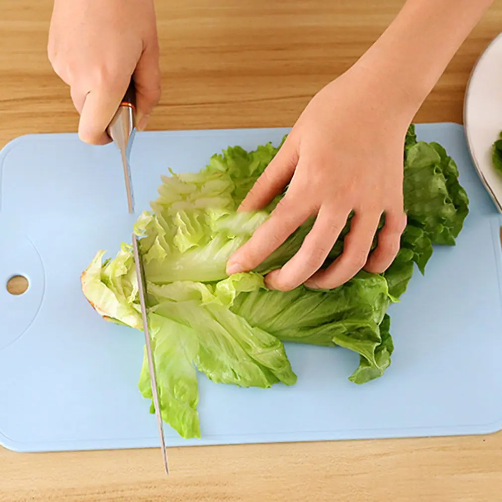 Colored Plastic Cutting Board Thickened Fruit Cutting Board Kitchen Gadgets Pp Mildew Cutting Board
