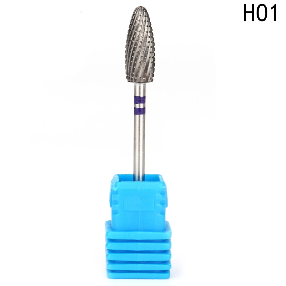 1 1 Pcs Tungsten Steel Nail Drill Grinding Head For Nail File Machine Pedicure Cuticle Bit Cutter Manicure Tools Nails Accessoires - Цвет: 1