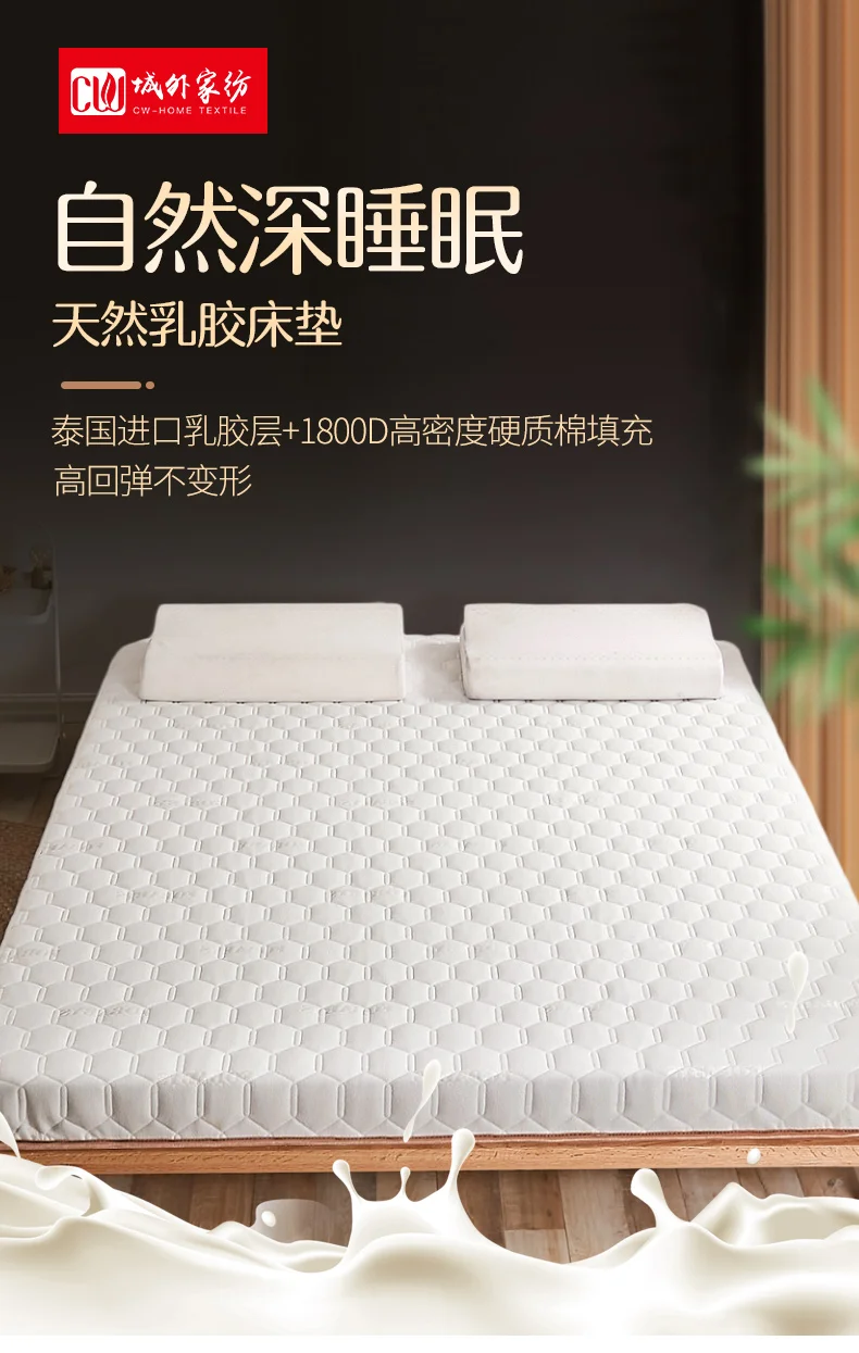 Description Picture 2 of itemDropshipping Customizable Size Mattress Soft Mattress Home Tatami Mat Was The Floor Mat Student ZHA03-53599
