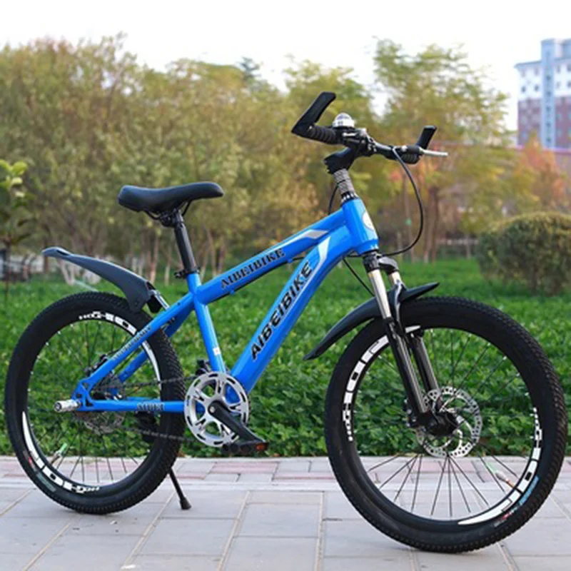 Adult Mountain Bike Single Speed Double Disc Brake Shock Absorber Student Mountain Bike 26 Inches