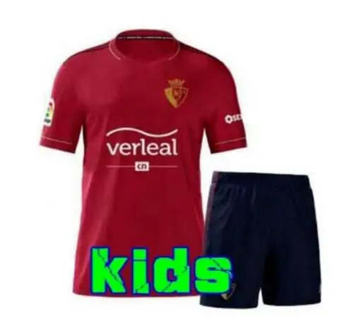 

20 21 for kids kits Osasuna Futbol Camisa 2020 2021 boys Osasuna Camiseta de futbol T shirt Maillot Maglia Running T-Shirts