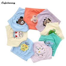 

8pcs/lot four Layers Toilet Potty Training for Baby Reusable Waterproof Toddler Nappy Panties Boy Girl Short Briefs Coward