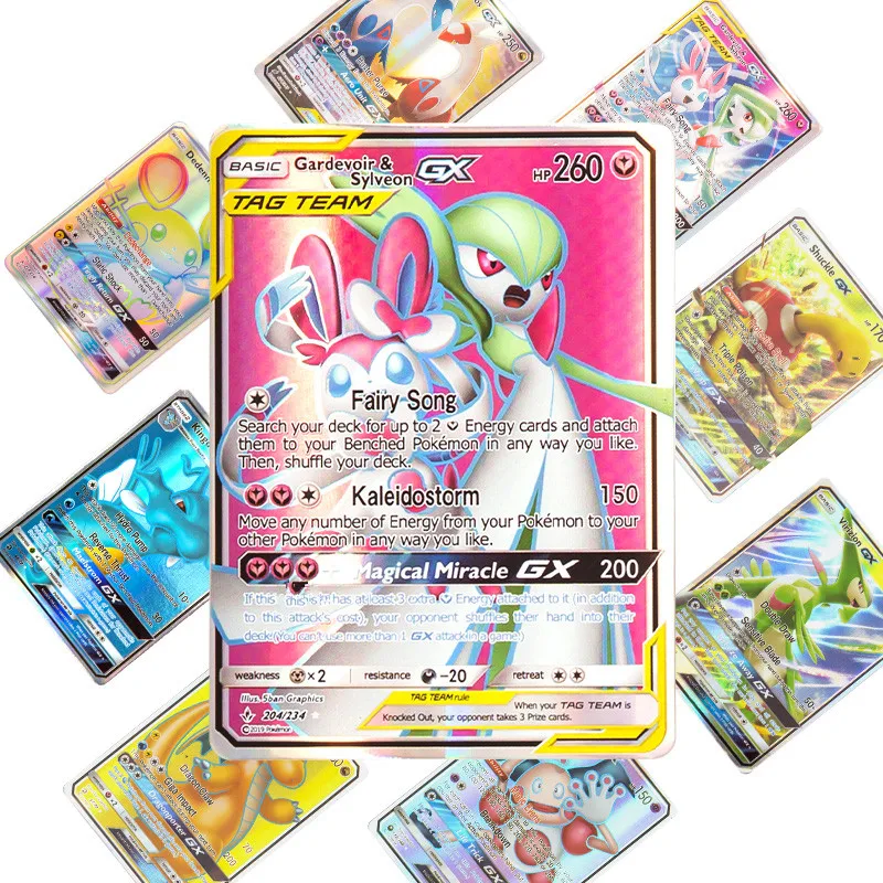 

2019 NEW 10-324 Game Collection trading GX Cards For Funs Children English Language Toy