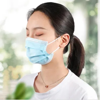 

6/50pc Anti-Pollution 3Laye Mask dust protection Masks Disposable Face Masks Elastic Ear Loop Disposable Dust Filter Safety Mask