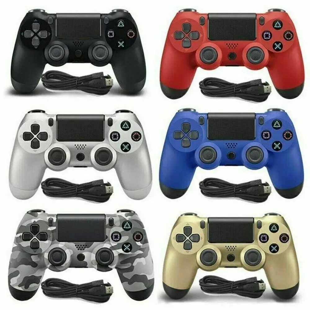 Дизайн PS4 контроллер Джойстик 8 цветов Micro-USB порт геймпад для игровая приставка Сони 4 PS4 игровая консоль с зарядным кабелем
