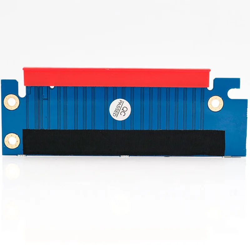 QINDIAN PCI Express 16x Riser Card PCIE Riser видеокарта PCI E PCI-E Riser Adapter PCI-E 16X to 16X Raiser Card для 1U 2U Новинка