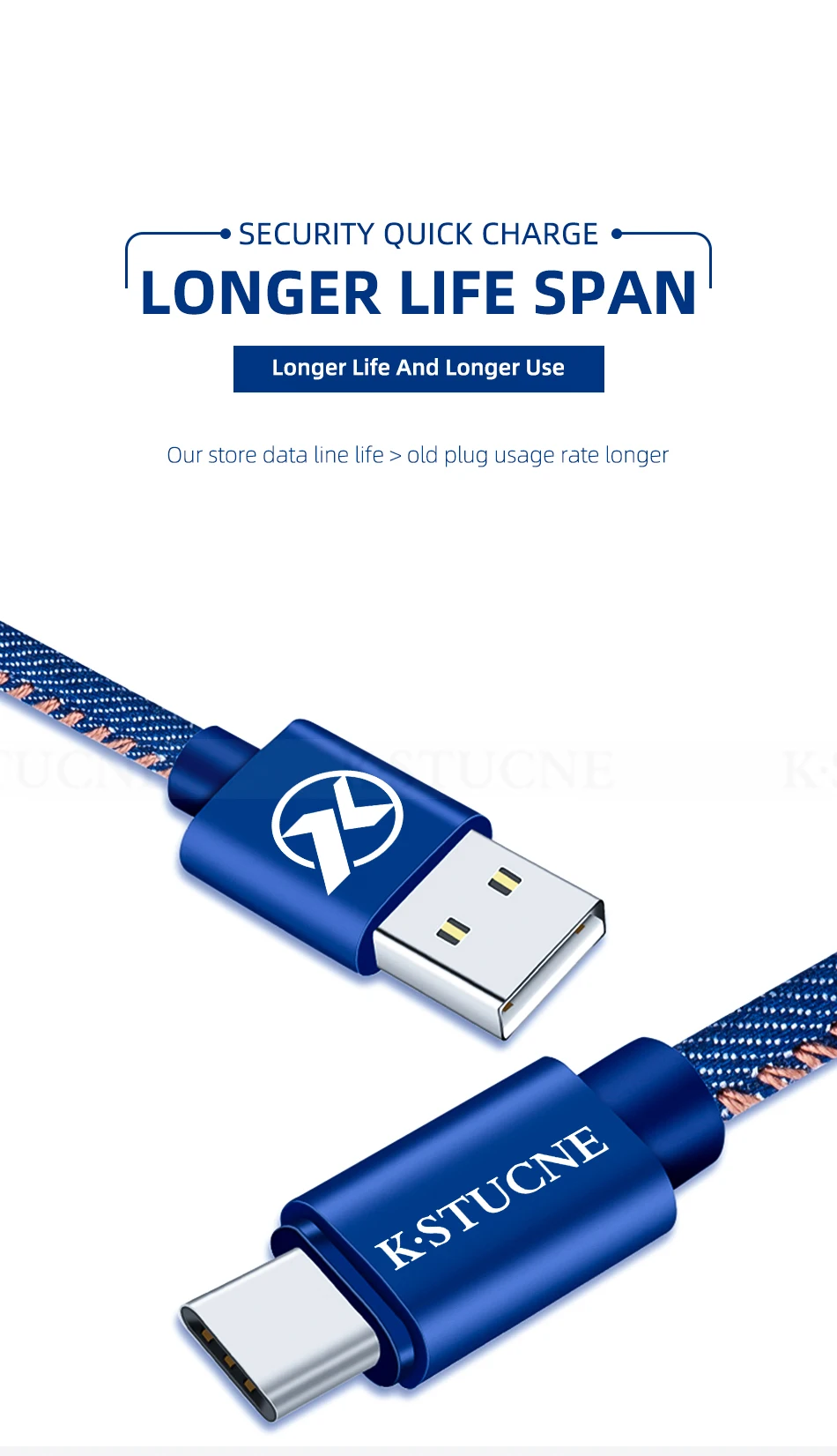 Usb type-C кабель для huawei P20 P30 Pro 2 м Быстрая зарядка type-C кабель для зарядки и передачи данных для samsung S10 S9 S8 USB C кабель