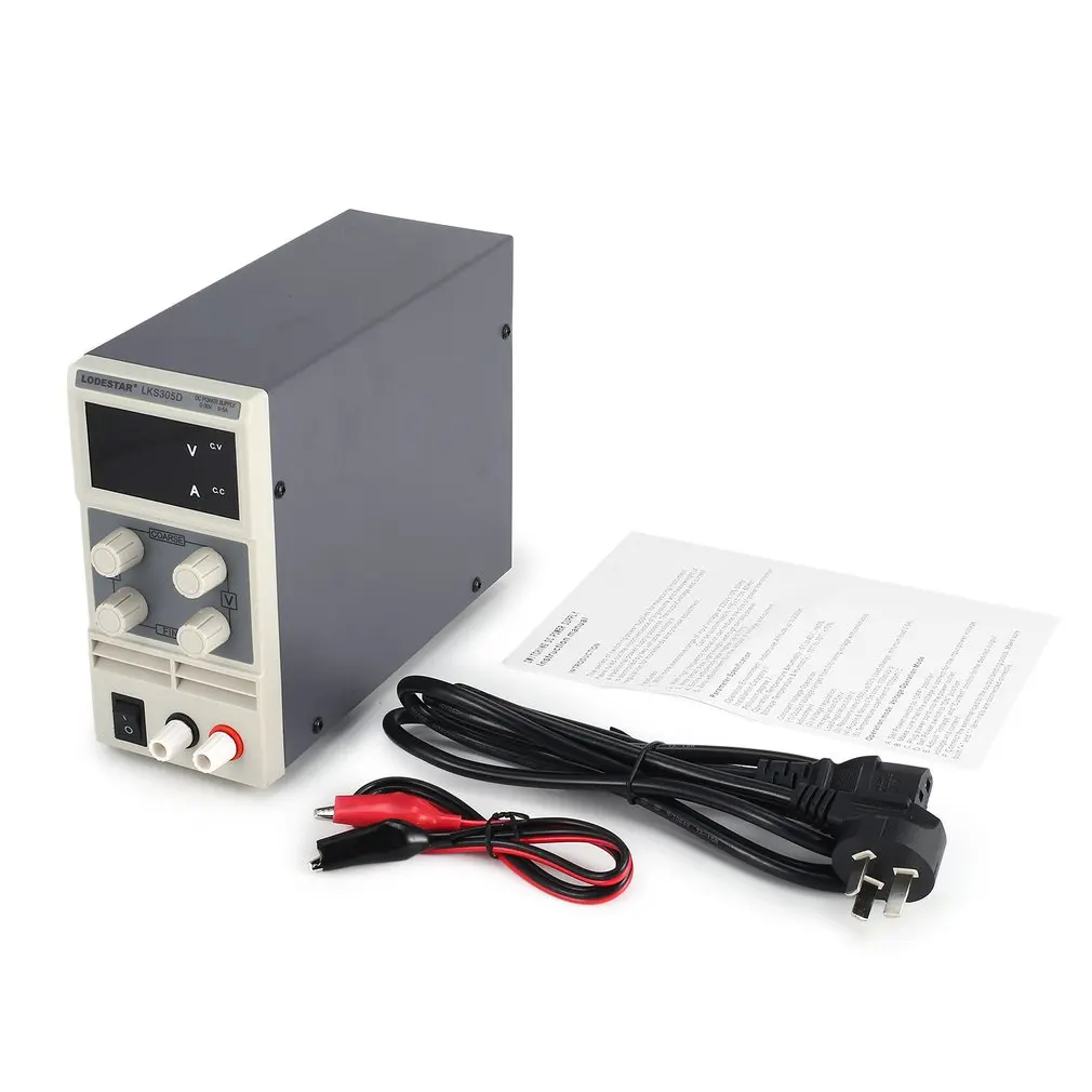 

UNI-T 30V/5A Precision Adjustable Digital DC Power Supply Current Voltage Display Switching Laboratory Power Supply