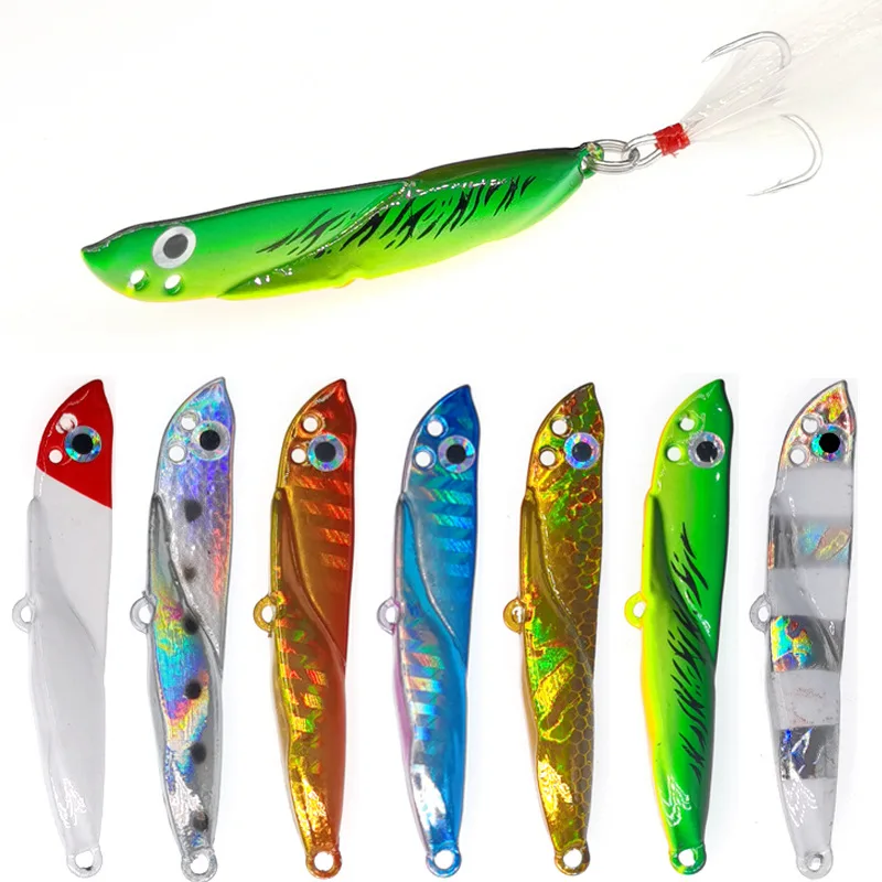 

Water Dog Metal Vib Blade Lure 10/15/20G 5.5/6/7cm Sinking Vibration Baits Artificial Vibe for Bass Pike Perch Fishing Long Shot