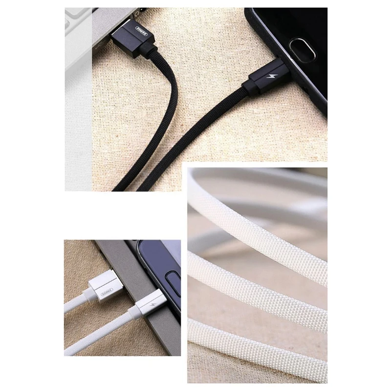 Remax Rc-094M 2 м 2.1A Corolla Usb плетеная проводка для быстрой зарядки линии передачи данных для huawei/Millet/samsung/Oppo/Vi