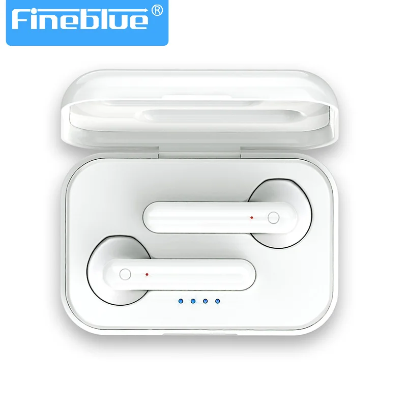 Fineblue Tws беспроводные Bluetooth наушники 6D стерео супер бас двойной микрофон PK H1 чип i60