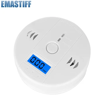 Goede Gratis Verzending! Lcd Co Sensor Alleen Werken Ingebouwde 85dB Sirene Geluid Onafhankelijke Koolmonoxide Vergiftiging Waarschuwing Alarm Detector