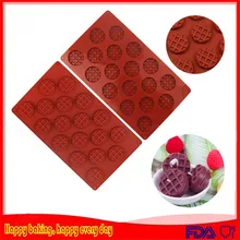 

Waffle Maker Mold for Baking Silicone Form Bombs Cookie Cutters Chocolate Bar Candy Pastry Tool Cake Kitchen Accessories 3d Mold
