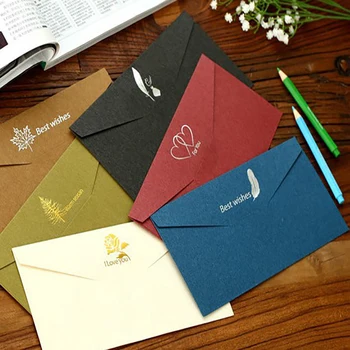 

5Pcs/lots Vintage Elegant Series DIY Multifunction Portable Envelope Set