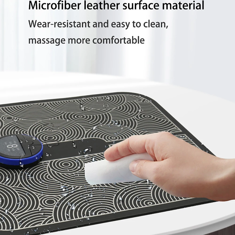 Electric EMS Muscle Stimulator Foot Massager Mat TENS ABS Pulse Acupunctur Pad Improve Blood Circulation Feet Cushion Relaxation