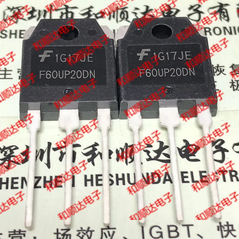 /5 предметов в лоте, F60UP20DN FFA60UP20DN TO-3P 200V 60A